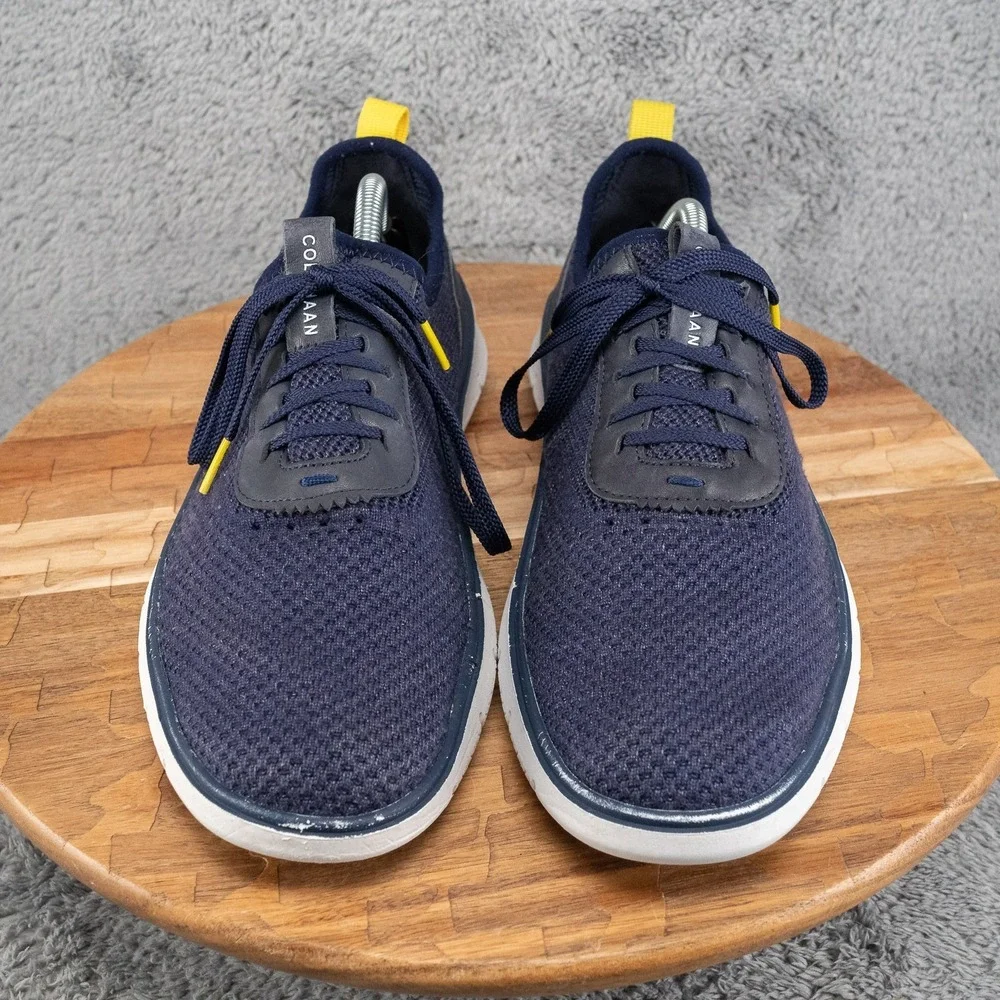 Cole Haan Men's‎ Generation ZeroGrand Oxford Marine Blue Sneakers Size 10.5